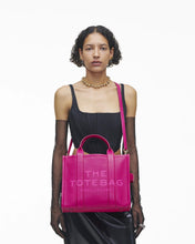 Load image into Gallery viewer, Marc Jacobs The Leather Medium Tote Bag - Lipstick Pink

