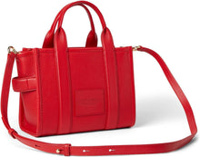 Load image into Gallery viewer, Marc Jacobs The Leather Small Tote Bag - True Red
