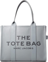 Load image into Gallery viewer, Marc Jacobs The Leather Tote Bag - Wolf Grey

