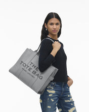 Load image into Gallery viewer, Marc Jacobs The Leather Tote Bag - Wolf Grey
