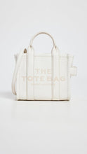 Load image into Gallery viewer, Marc Jacobs The Mini Tote - Cotton/Silver
