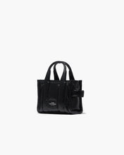 Load image into Gallery viewer, Marc Jacobs The Crinkle Leather Micro Tote - Black
