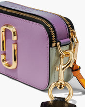 Load image into Gallery viewer, Marc Jacobs The Snapshot Color-Blocked Crossbody Regal Orchid Multi (Color 518)
