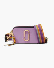 Load image into Gallery viewer, Marc Jacobs The Snapshot Color-Blocked Crossbody Regal Orchid Multi (Color 518)
