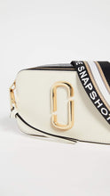 Load image into Gallery viewer, Marc Jacobs The Snapshot Camera Bag - Black/Red - Shown in New Cloud White Multi
