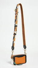 Load image into Gallery viewer, Marc Jacobs The Snapshot Camera Bag - Black/Honey Ginger Multi
