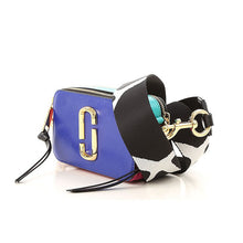 Load image into Gallery viewer, Marc Jacobs The Snapshot Crossbody Bag - Academy Blue Multi
