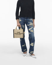 Load image into Gallery viewer, Marc Jacobs The Jacquard Mini Tote Bag - Warm Sand, Tan
