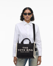 Load image into Gallery viewer, Marc Jacobs The Jacquard Medium Tote Bag - Black
