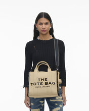 Load image into Gallery viewer, Marc Jacobs The Jacquard Medium Tote Bag - Warm Sand
