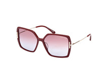 Load image into Gallery viewer, Tom Ford Joanna FT1039 Sunglasses - 69Z Shiny Bordeaux / Gradient Mirror Violet
