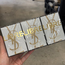 Load image into Gallery viewer, YSL Libre Flowers &amp; Flames EDP Florale Eau de Parfum 12 x 1.2ml / 0.04 oz vials full sealed sleeve sample pack - women's floral amber fragrance
