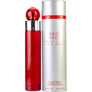 360 RED 3.4oz M EDT SPRAY