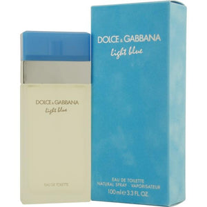 Dolce & Gabbana Women's Eau De Toilette Spray, Light Blue, 3.3 oz.