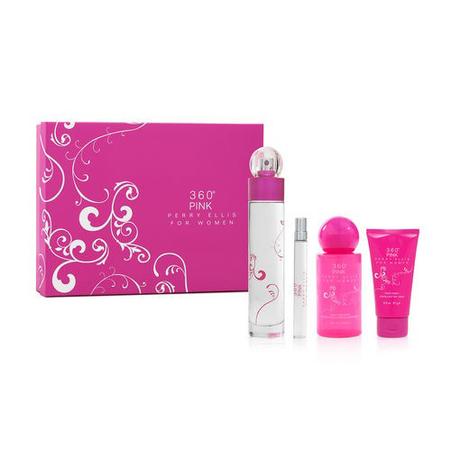 360 PINK SET 4p 3.4oz W EDP SPRY